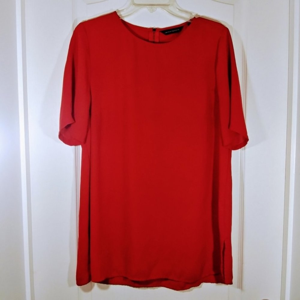Red Sheer Top